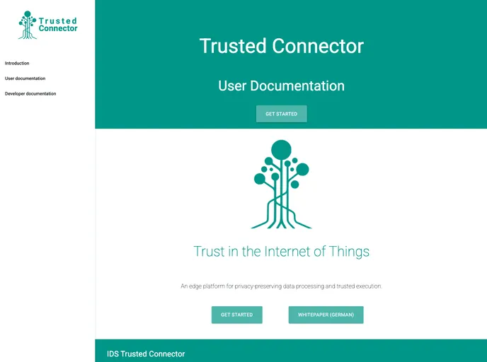 screenshot of Trusted Connector
