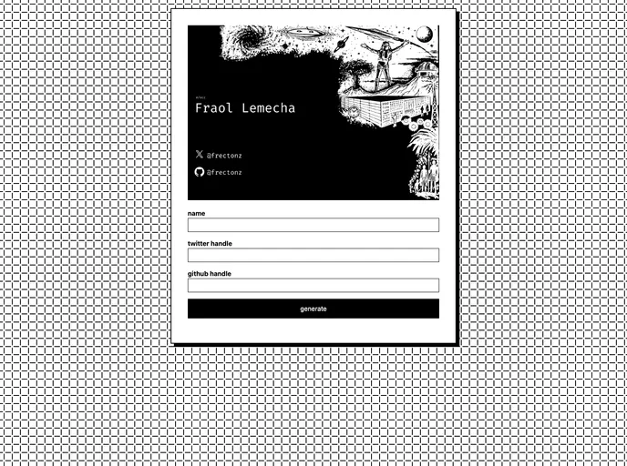 screenshot of E Acc Card