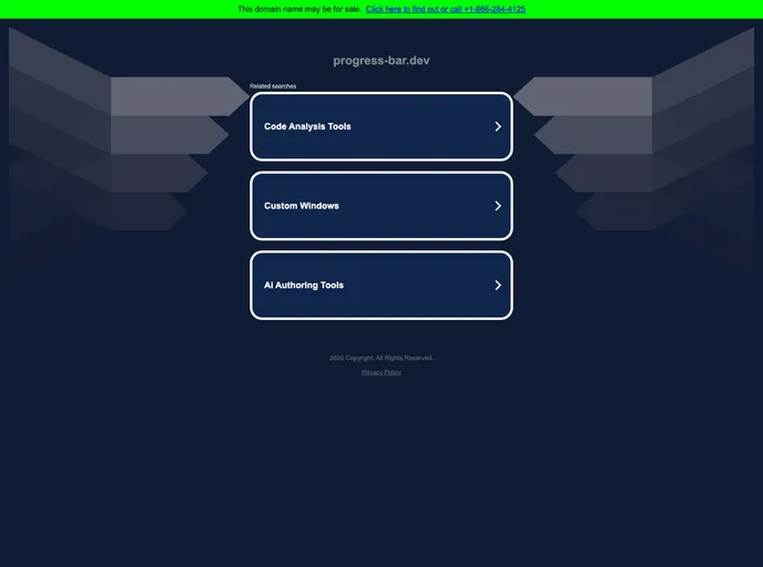 screenshot of Progress Bar