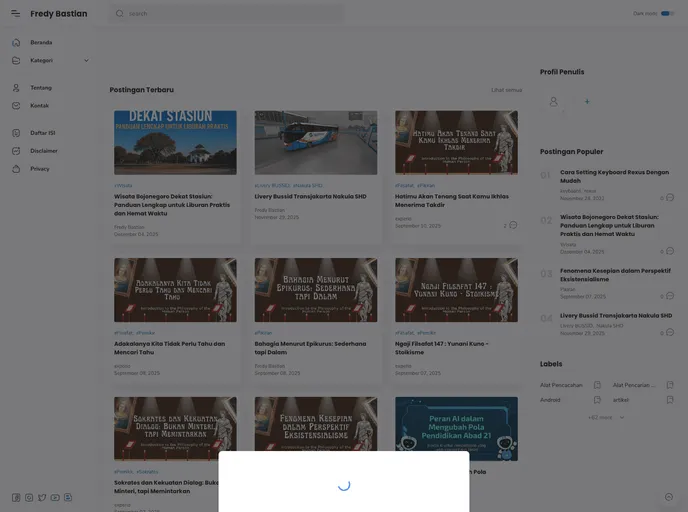 screenshot of Blogger Backlink Youtube Theme