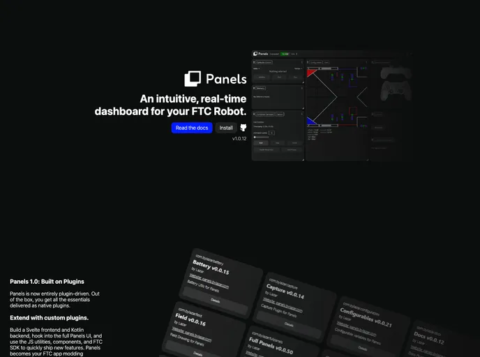 Ftcontrol Panels screenshot