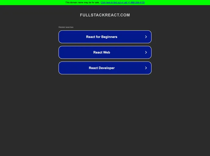 screenshot of React Yelp Clone