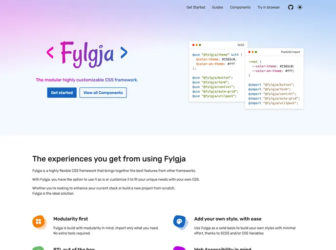 screenshot of 11ty Starter Template