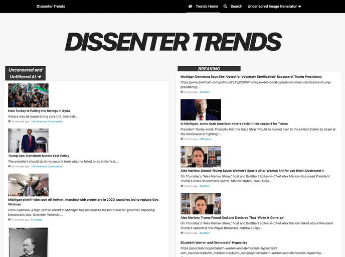 screenshot of Gab Dissenter Extension