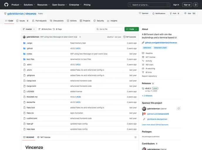 screenshot of Vincenzo