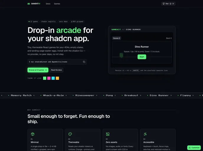 Gamekitui screenshot
