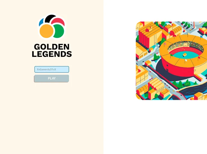 screenshot of Gow Olympic Edition Goldenlegends