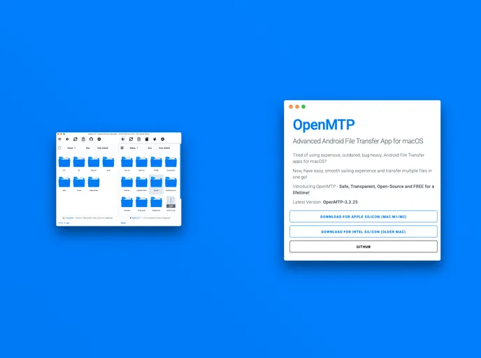 Openmtp screenshot