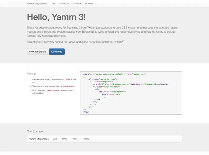 screenshot of Yamm3