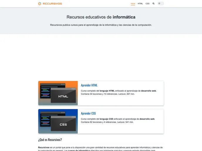 screenshot of Sigma Theme