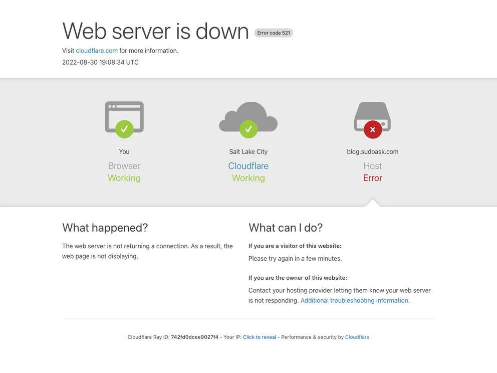 screenshot of GhostNow