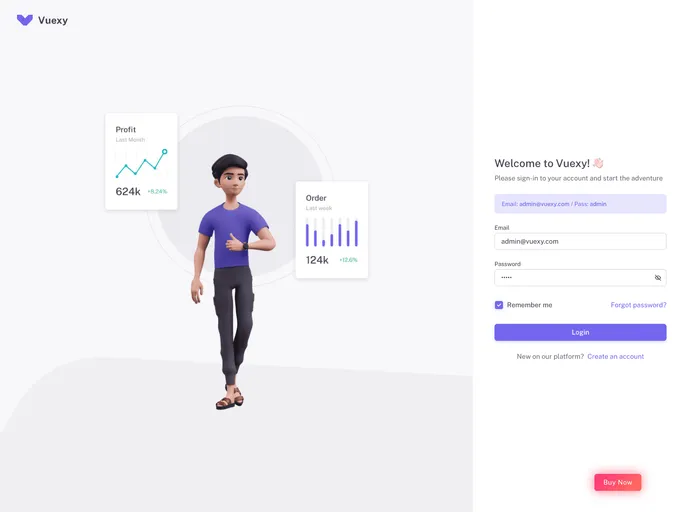 Next Admin Dashboard screenshot