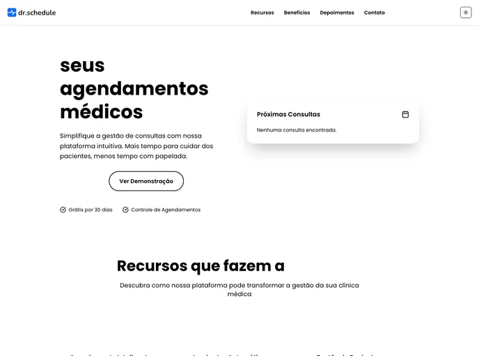 screenshot of Doctor Schedule