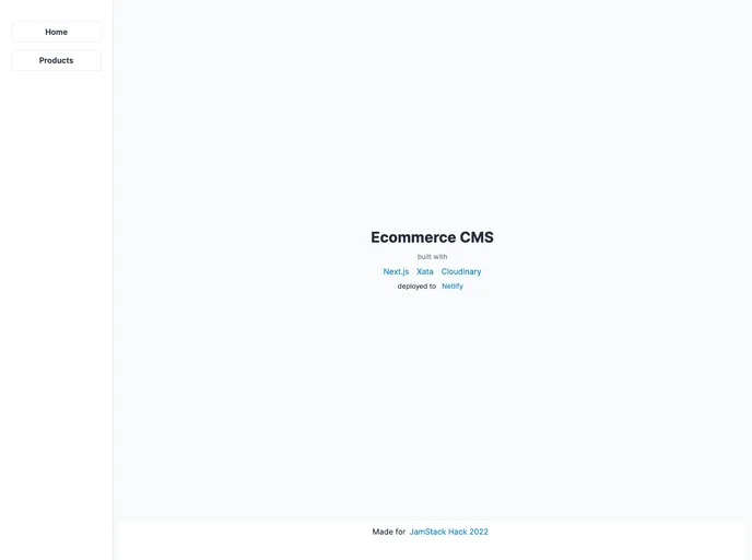 Jamstackhack 22 screenshot