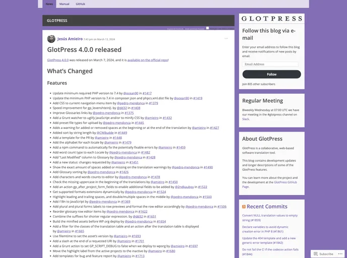 screenshot of New Default Theme