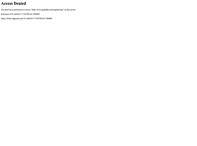 screenshot of Engineering