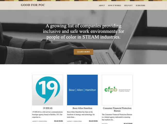 screenshot of GoodForPoC