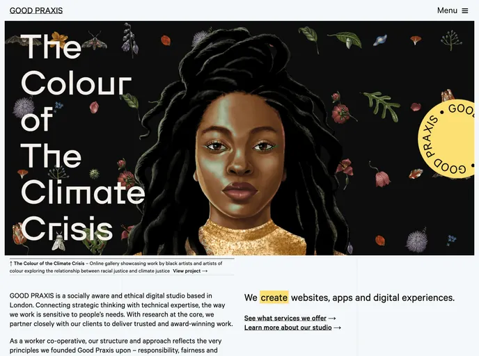 screenshot of Gp Gatsby Starter Ts Sass Jest