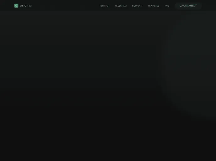 screenshot of Vision