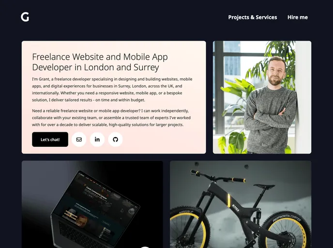 screenshot of Laravel Docker
