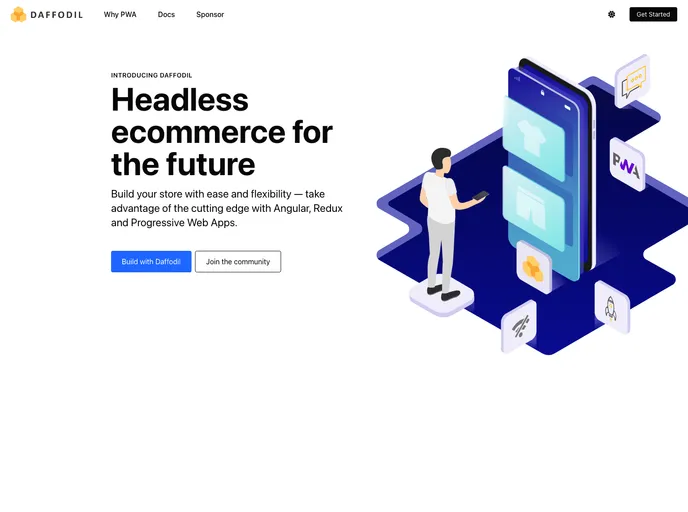 screenshot of Daffodil