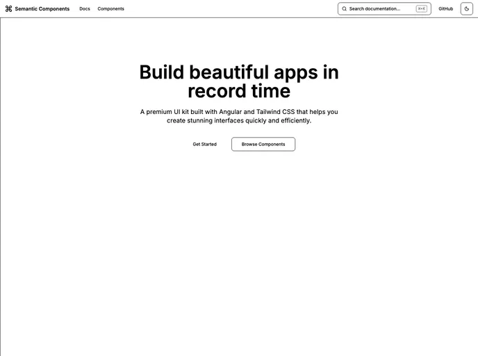 Semantic Components screenshot