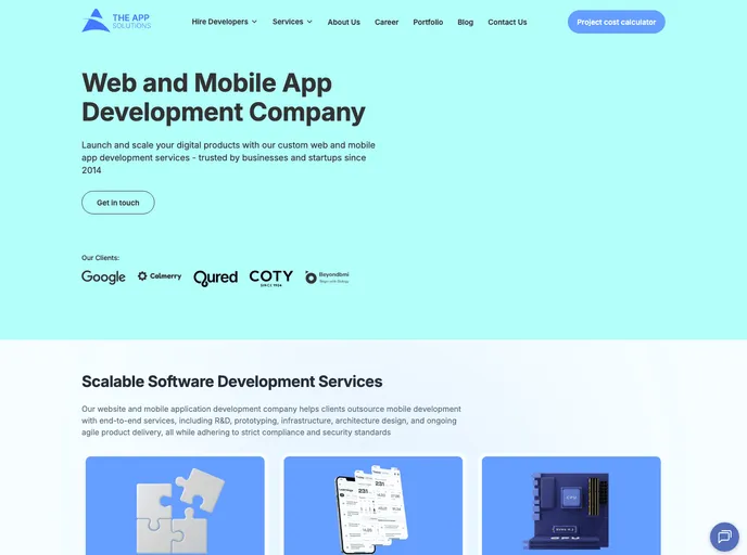 screenshot of TAS_Android_Boilerplate