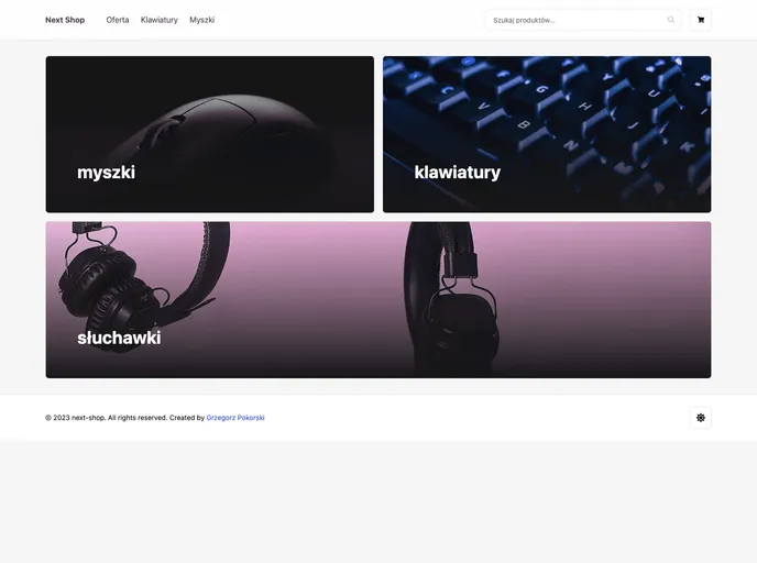 Next Shop screenshot