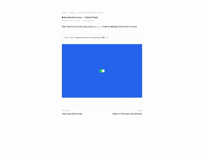 Corner Smoothing screenshot