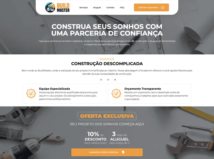 screenshot of BuildMaster