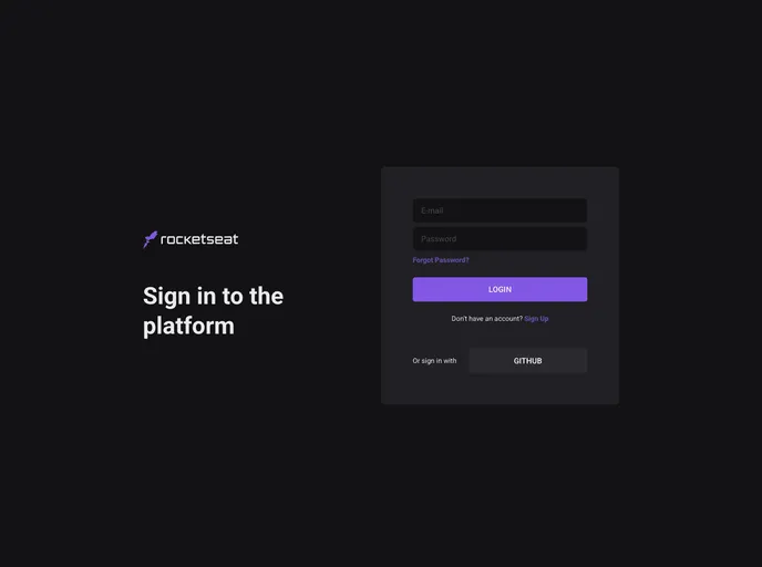 screenshot of Rocketseat Nextjs Skylab
