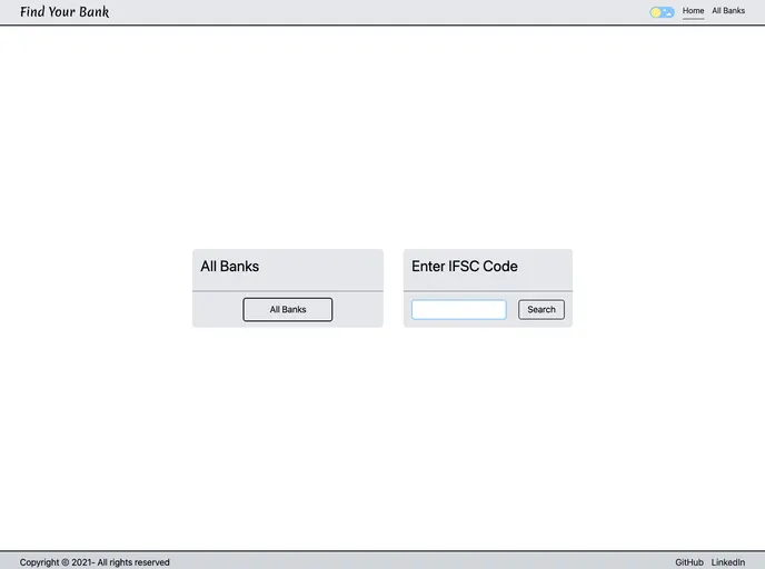 Find Your Bank screenshot