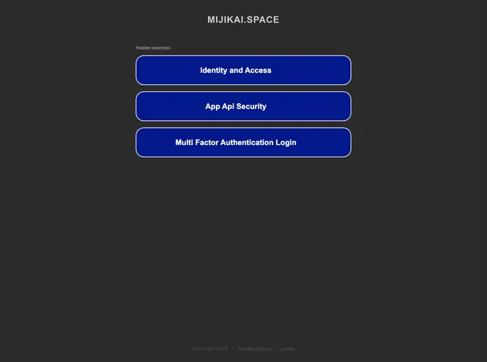 screenshot of Mijikai