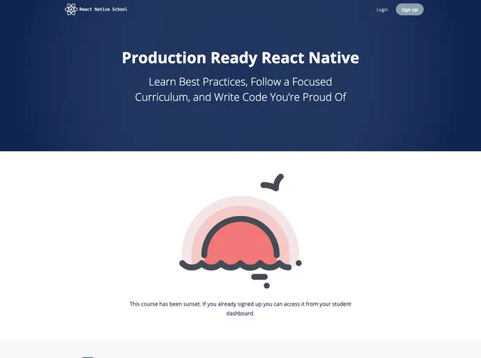 screenshot of React Native Apps To Production Starter