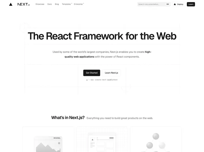 screenshot of LearnNextjs