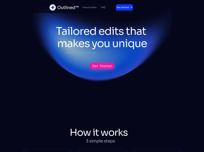 screenshot of Outlined