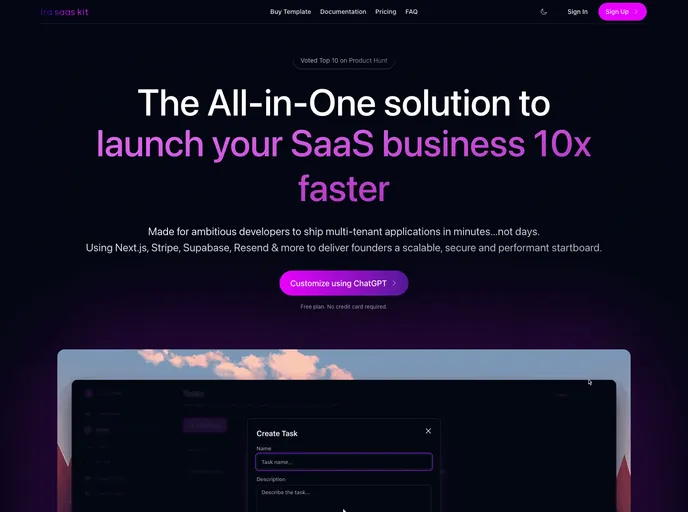 screenshot of Makerkit Clone