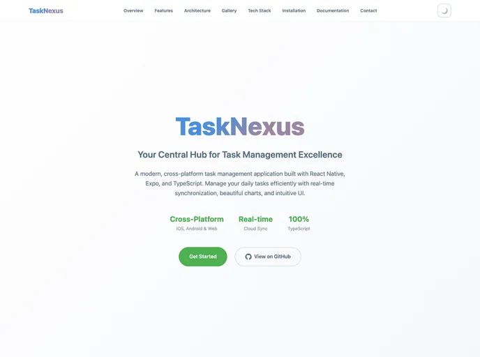 Task Manager ReactNative screenshot