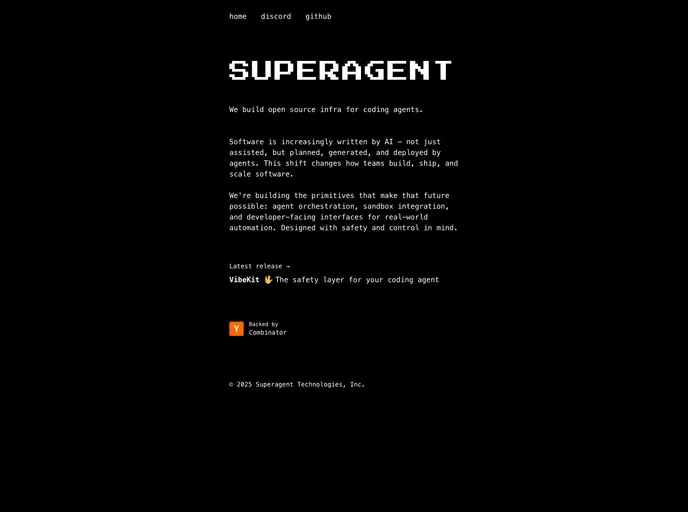 screenshot of Nextjs Superagent