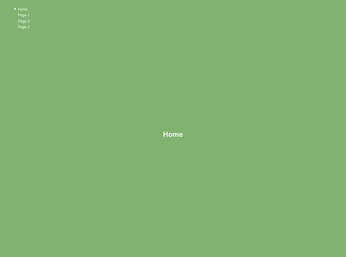 screenshot of Angular Gsapify Router