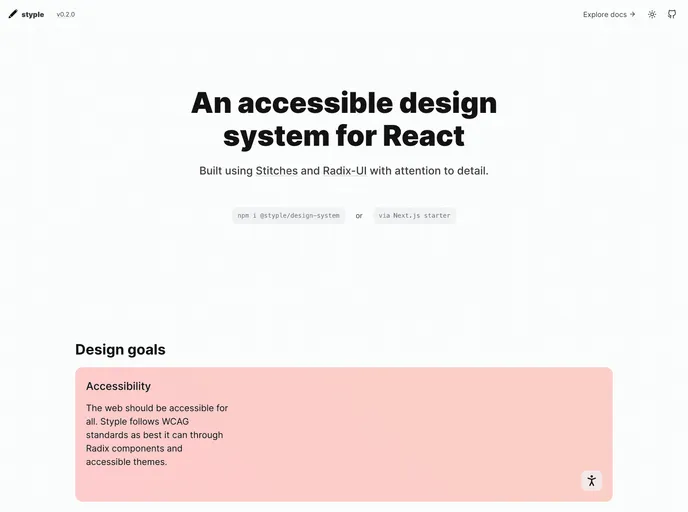 screenshot of Styple