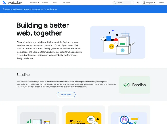 screenshot of Www.html5rocks.com