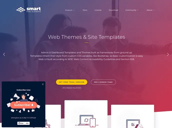 screenshot of Smart Accordion