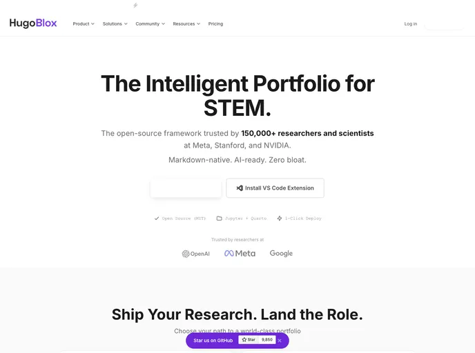 Awesome Hugo screenshot