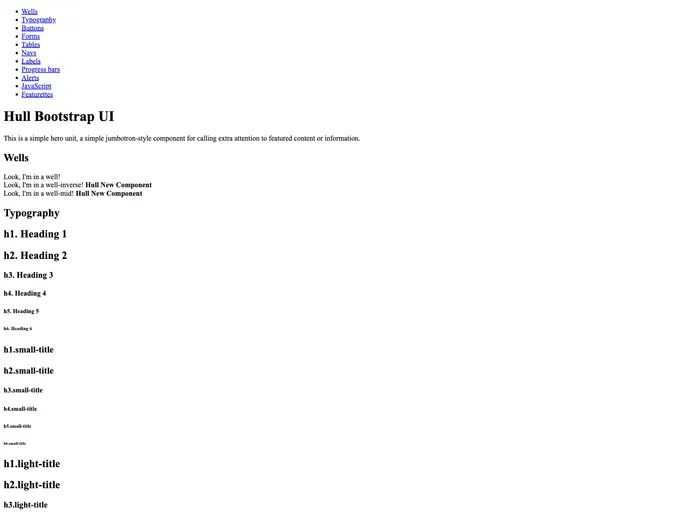 screenshot of Hullstrap