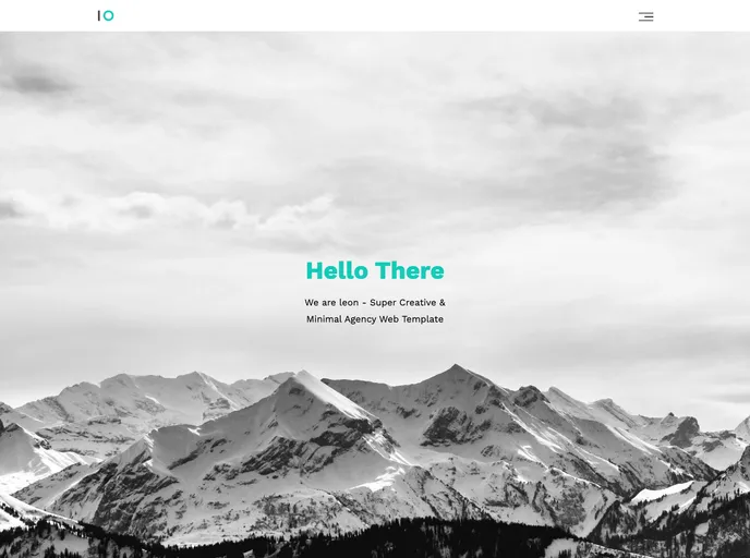 screenshot of Leon_Template