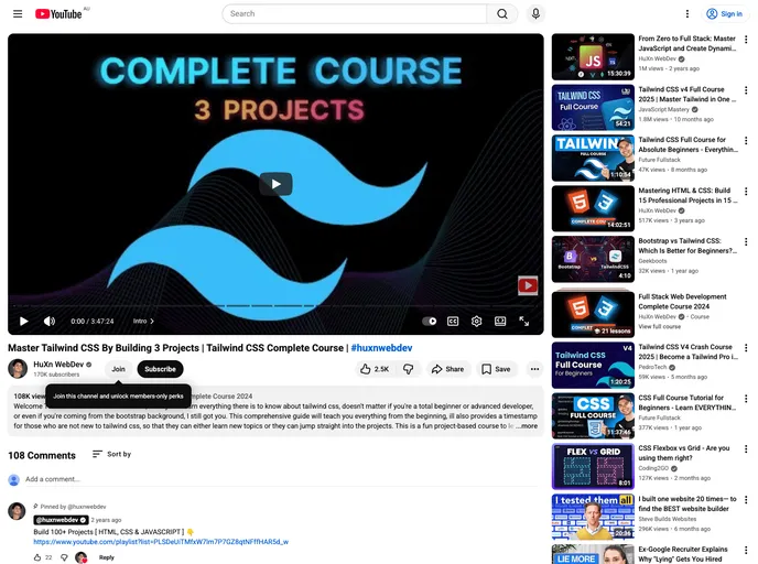 Master TailwindCSS screenshot