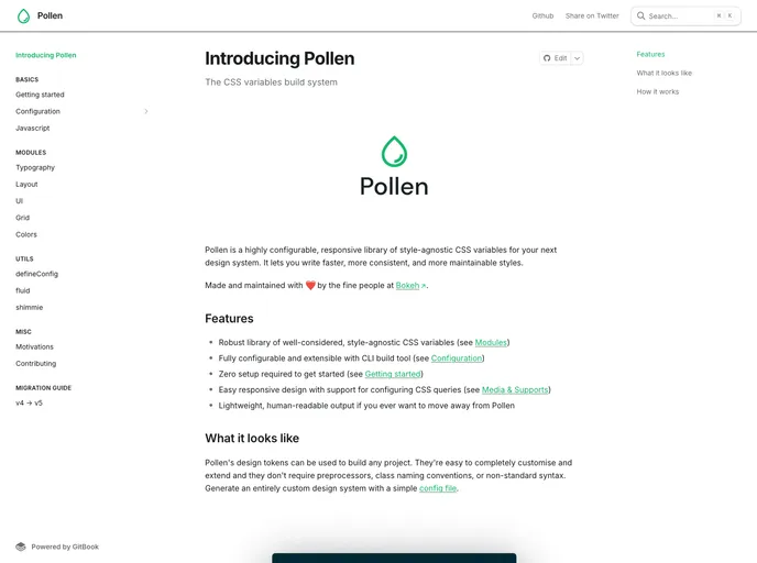 Pollen screenshot