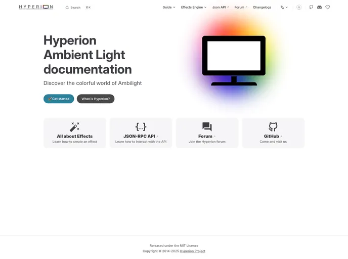 screenshot of Hyperion.docs