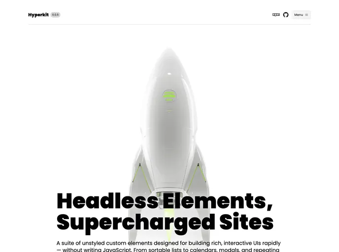 screenshot of Hyperkit